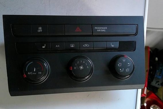 SEAT LEON III 5F PANEL KLIMATYZACJI 5F0907426L