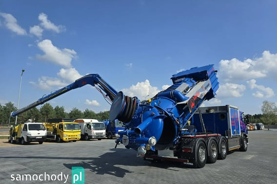 Scania EUR-MARK PL8 Ładowarka próżniowa ssąco-nadmuchowa Ciężarowe 2010