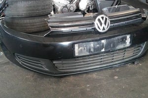 VW GOLF VI ZDERZAK MASKA BŁOTNIK P/L LAMPA P/L PAS PRZÓD L041