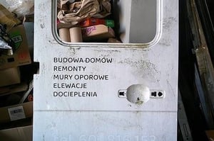 RENAULT MASTER III DRZWI TYŁ LEWE (PODWÓJNA KABINA)