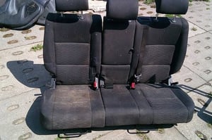 VW TIGUAN I KANAPA TYŁ KOMPLET