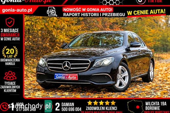 Mercedes-Benz Klasa E Sedan 2019