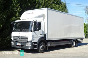 Mercedes-Benz Atego 1218 Euro 6 tylko 272 tys.km! kontener 18p winda Ciężarowe 2018