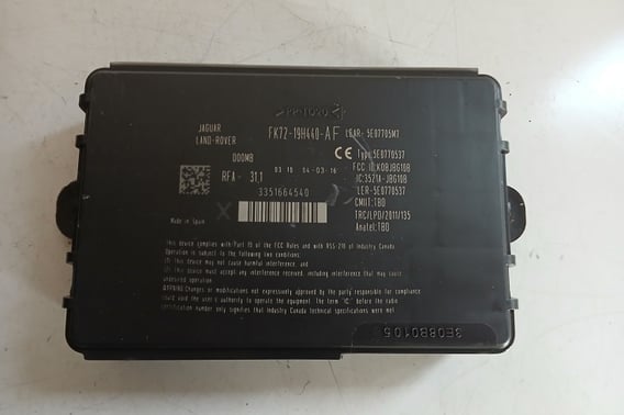 LAND ROVER EVOQUE MODUŁ STEROWNIK KEYLESS FK72-19M440-AF