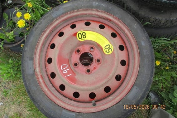 HYUNDAI I40 KOŁO DOJAZDOWE R17 CALI 529102M910