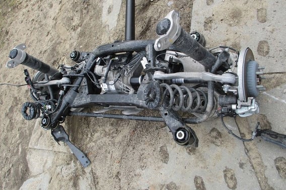 LAND ROVER DISCOVERY SPORT HYBRID WÓZEK SANKI TYŁ