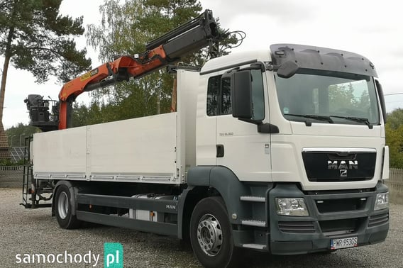 MAN TGS 18.360 Skrzynia HDS PALFINGER Rotator Manual Niski Przebieg Ciężarowe 2012