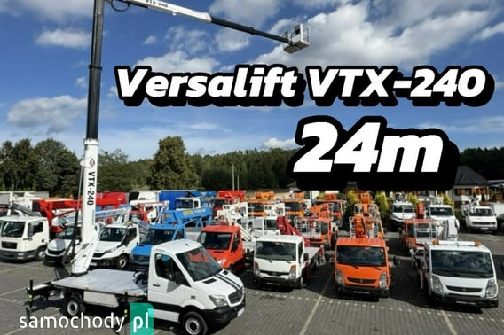 Mercedes-Benz Sprinter Zwyżka Podnośnik Koszowy VERSALIFT VTX-240 UDT Ciężarowe 2015