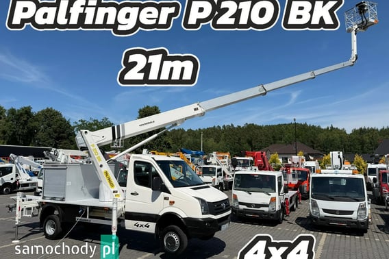 Iveco Volkswagen Crafter 4x4 Zwyżka 21m Palfinger P210BK  JIP-Ogon udt Ciężarowe 2015