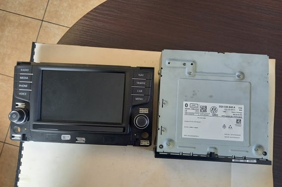 VW GOLF VII SPORTSVAN RADIO NAWIGACJA 3G0919605D