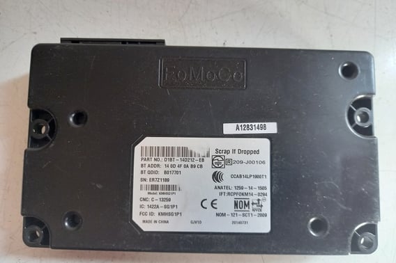 FORD KUGA MK2 MODUŁ BLUETOOTH D1BT-14D212-EB
