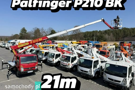 Nissan Cabstar Zwyżka Podnośnik Koszowy PALFINGER P210 BK UDT Ciężarowe 2012