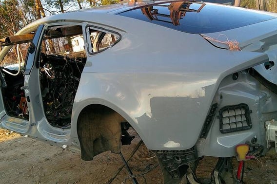 AUDI A7 C7 4G BŁOTNIK TYŁ LEWY/PRAWY PRZÓD PRAWY