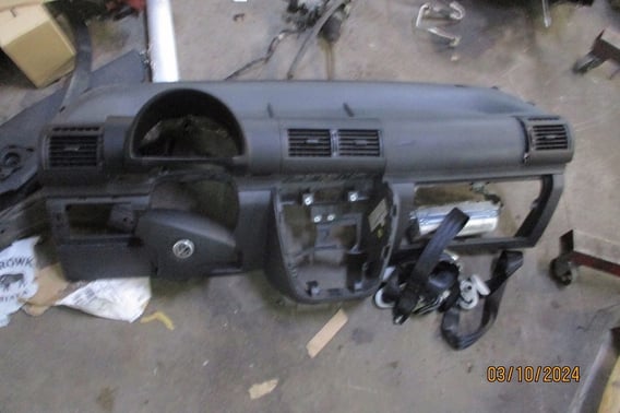 VW FOX KONSOLA AIRBAG PASY ORYGINAŁ