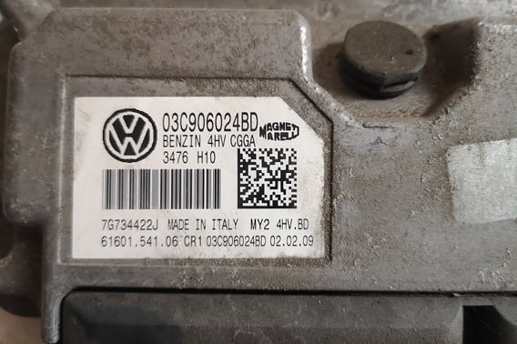 VW GOLF VI MODUŁ STEROWNIK SILNIKA 03C906024BD