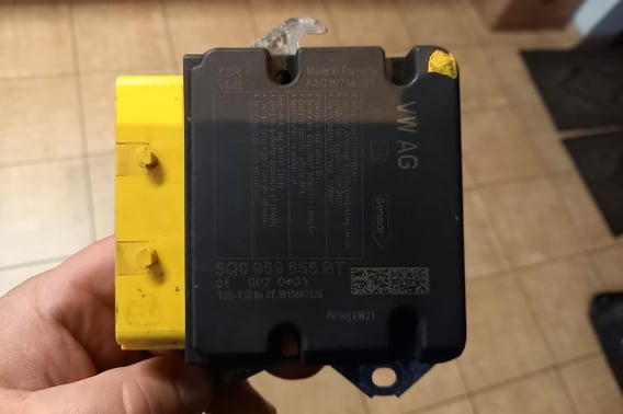 AUDI A3 S3 8V MODUŁ SENSOR PODUSZEK 5Q0659855BT