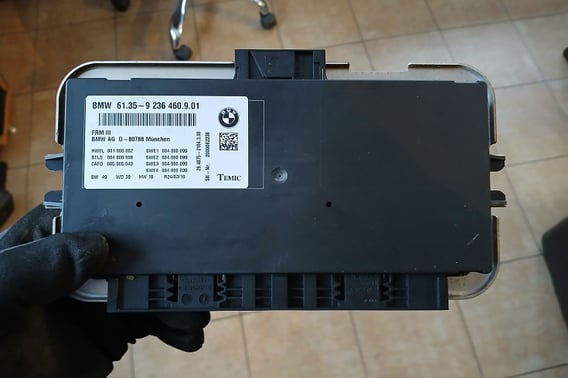 BMW F10 F11 MODUŁ STEROWNIK ŚWIATEŁ 9236460901
