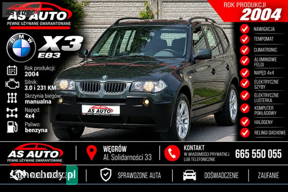 BMW X3 SUV 2004