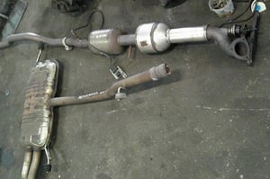 SEAT ALHAMBRA MK2 SHARAN 7N 2,0TDI TŁUMIK KATALIZATOR FILTR DPF