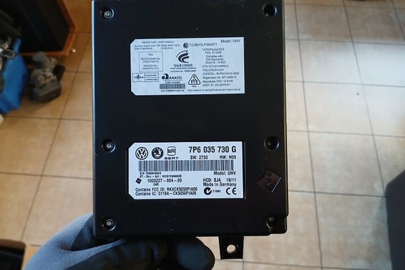 VW PASSAT B7 MODUŁ BLUETOOTH 7P6035730G