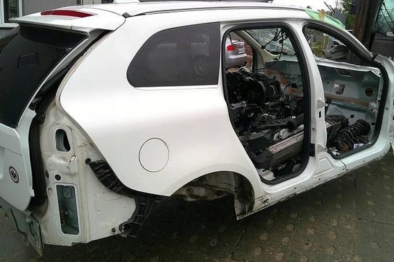 VOLVO XC60 I LIFT BŁOTNIK ĆWIARTKA TYŁ/PRZÓD PRAWA/LEWA 614-46