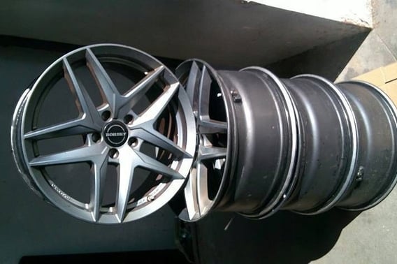 MERCEDES W212 ALUFELGI 18 CALI BORBET KB52928