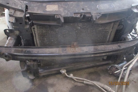 SKODA SUPERB II 2,0TDI CFF ZESTAW CHŁODNIC WENTYLATOR