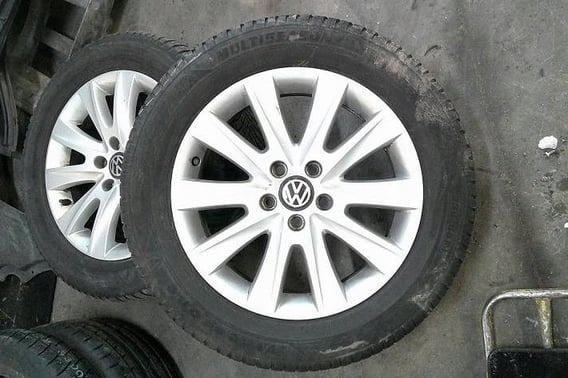VW TIGUAN 5N ALUFELGI 17 CALI KOMPLET