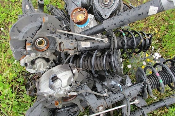 NISSAN QASHQAI II J11 AMORTYZATOR ZWROTNICA PRZÓD PRAWA