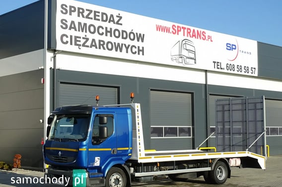 Renault MIDLUM 240 DXI Laweta Pomoc Drogowa Sprowadzony Zarejestrowany Ciężarowe 2008