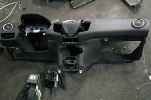FORD FIESTA MK7 ST LIFT KONSOLA AIRBAG X3 PASY X 2 ORYGINAŁ