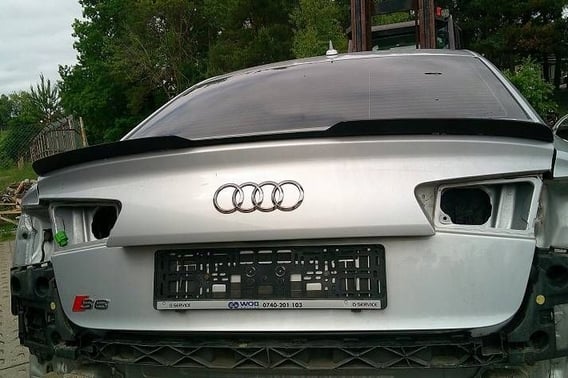 AUDI A6 S6 C7 4G SEDAN KLAPA BAGAŻNIKA TYŁ LX7W