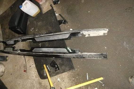 BMW 1 E87 LIFT PROGI NAKŁADKI LISTWY KOMPLET