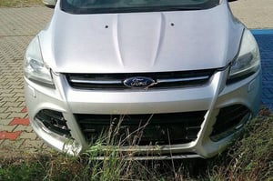 FORD KUGA MK2 MASKA ZDERZAK XENON BŁOTNIK PAS PRZÓD OD KOMPLET