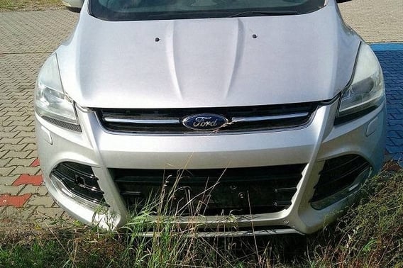 FORD KUGA MK2 MASKA ZDERZAK XENON BŁOTNIK PAS PRZÓD OD KOMPLET