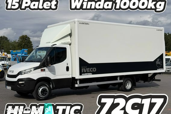 Iveco Daily 72C17 Kontener HI-MATIC 15 Euro Palet Ciężarowe 2015