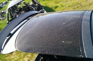 AUDI A7 S7 4G KLAPA BAGAŻNIKA TYŁ LZ7S