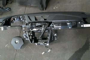 BMW X1 E84 KONSOLA AIRBAG X2 NAPINACZE X2 ORYGINAŁ KOMPLET