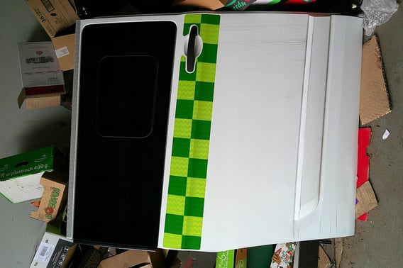 FORD TRANSIT CUSTOM DRZWI TYŁ PRAWE PRZESUWNE AA