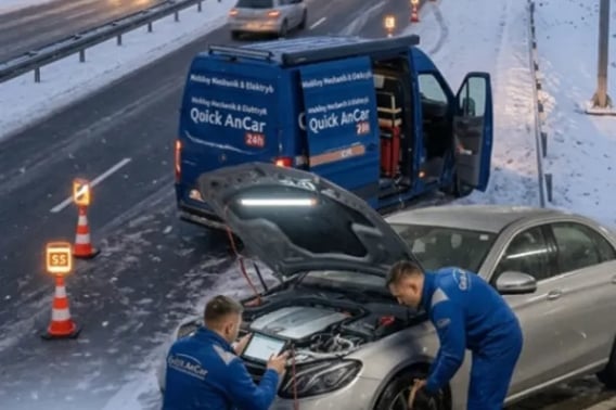 Quick AnCar – Mobilny Mechanik & Elektryk: S5, Szubin, Żnin, Swarzędz 24h 🛠️❄️