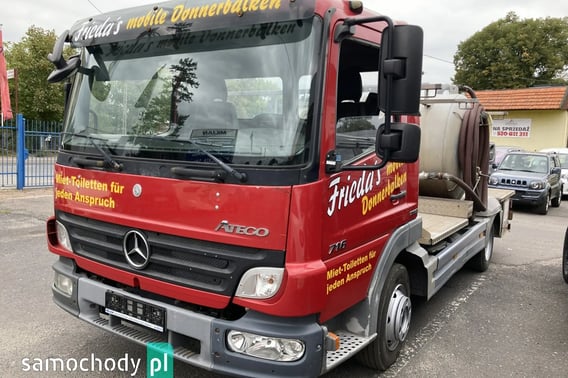Mercedes-Benz Atego 716 Toitoi  WC Asanizacyjny Wuko Kanalizacja Toi Toi Ciężarowe 2008