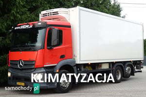 Mercedes-Benz Antos 2840 syp euro 6 kontener chłodnia 18 palet 3 osie Ciężarowe 2018