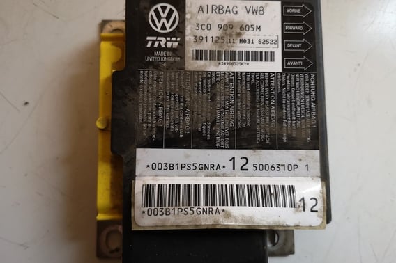VW PASSAT B6 MODUŁ SENSOR PODUSZEK 3C0909605M
