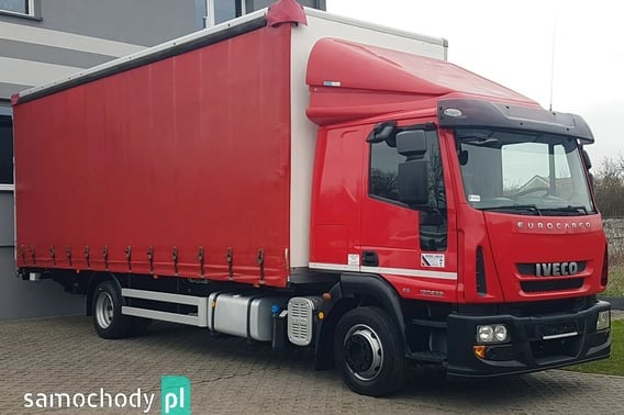 Iveco EUROCARGO KONTENER FIRANKA 17EP 7,02x2,49x2,65 Ciężarowe 2011