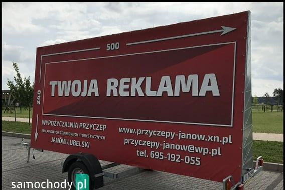 MER Przyczepa reklamowa 2017