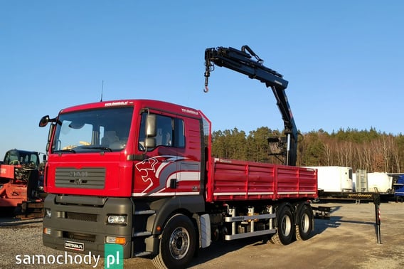 MAN Man 26.440 6x4 HDS HIAB 166 B-3 DUO Wywrotka Meiller 2-stronna Ciężarowe 2007