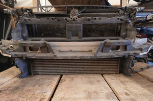 AUDI A4 B9 3.0 TDI PAS PRZEDNI KOMPLETNY Z CHŁODNICAMI WENTYLATORY