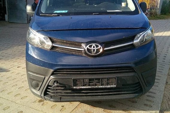 TOYOTA PROACE MASKA ZDRZAK LAMPY BŁOTNIKI PAS PRZÓD 2,0D KNP