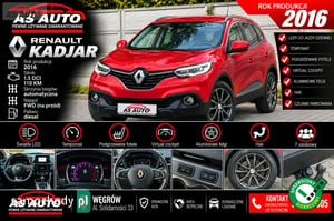 Renault Kadjar SUV 2016