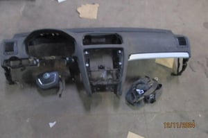 Skoda Octavia II LIFT KONSOLA AIRBAG PASY ORYGINAŁ EU